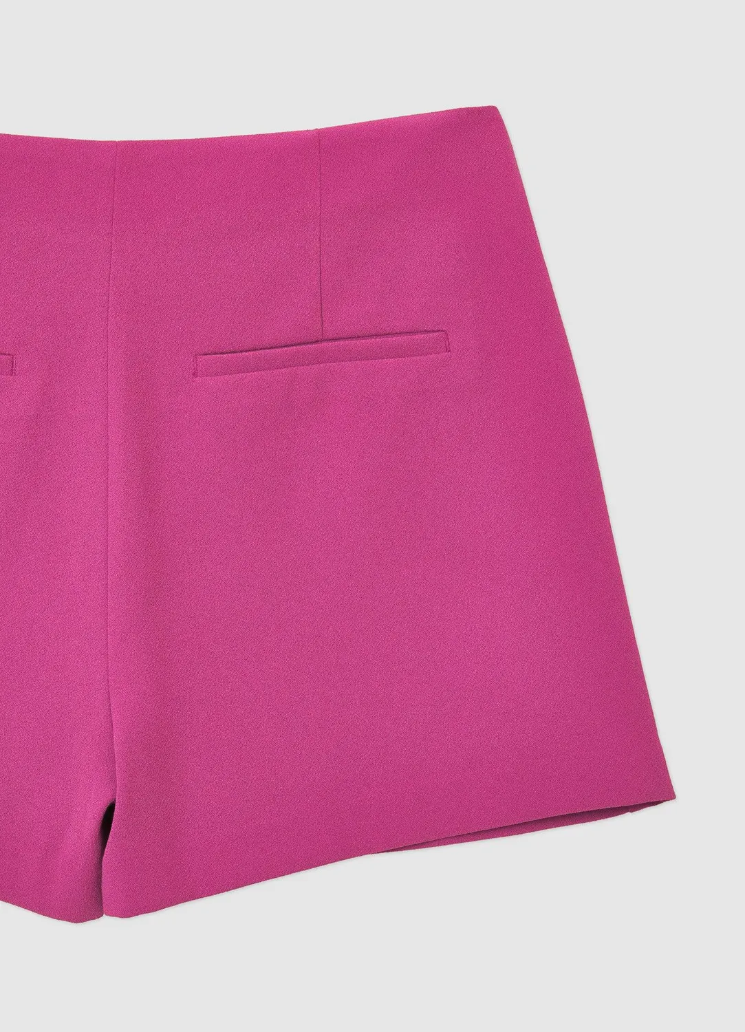 Calliope jupe-short uni femme taille haute