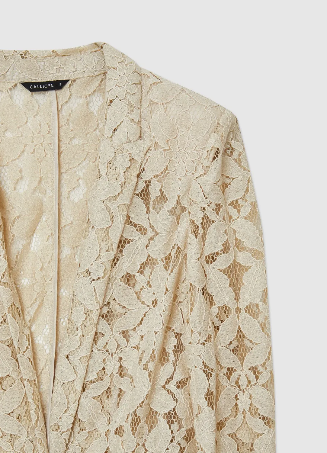 Calliope veste en dentelle non doublée femme ajourée