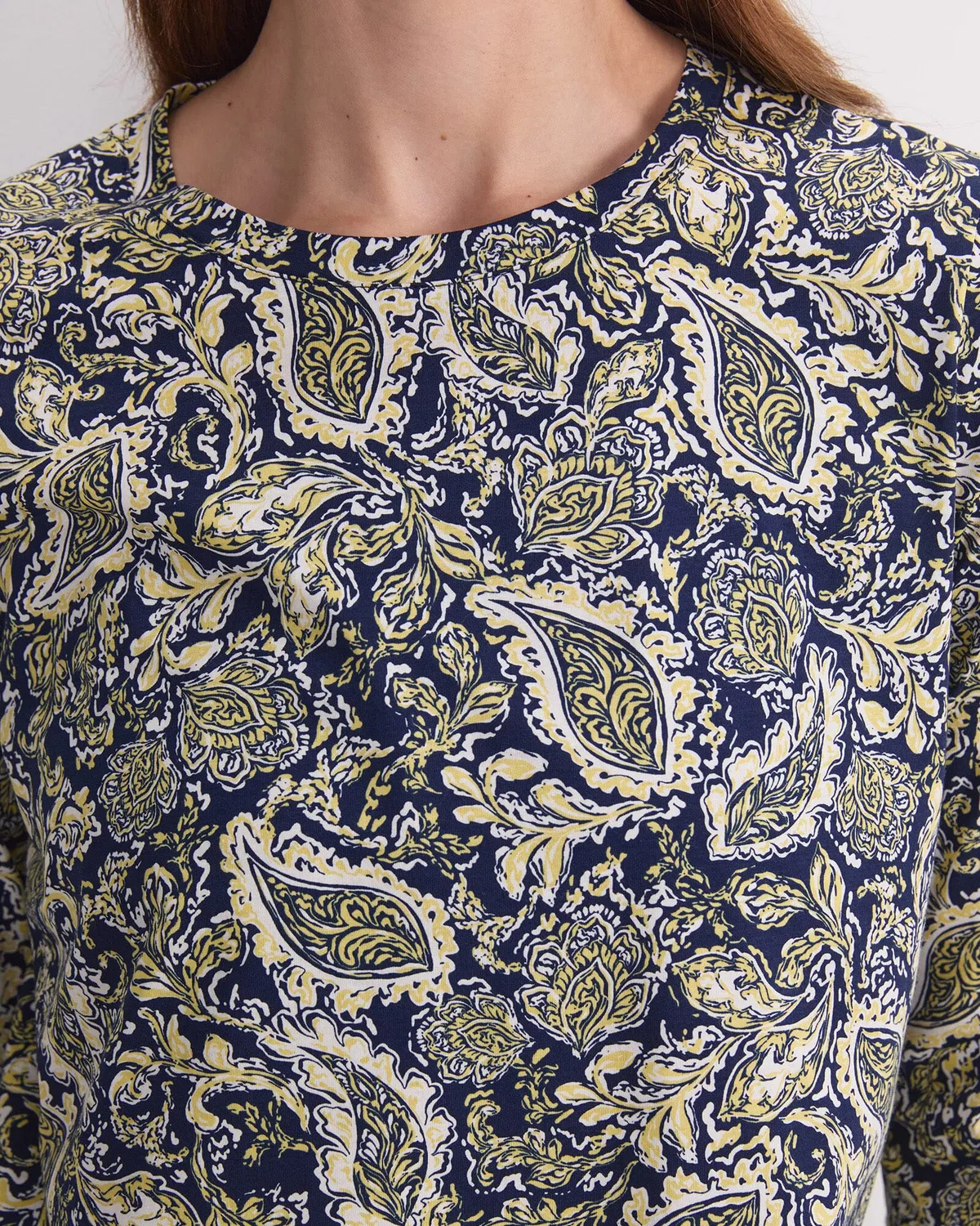 Sportscraft Paisley Mercerised 120987 t-shirt coton femme