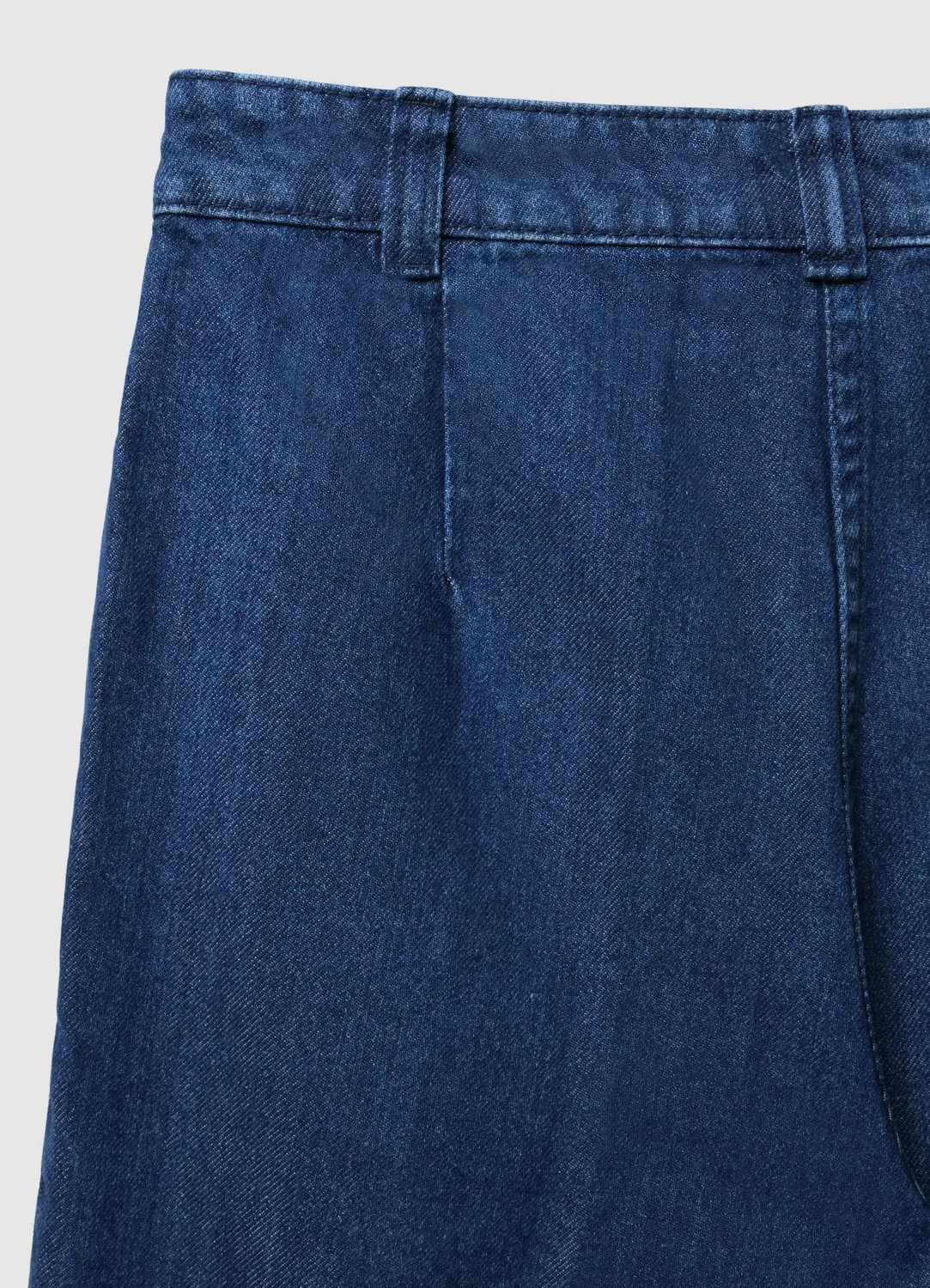 Calliope jean droit pinces femme bouton