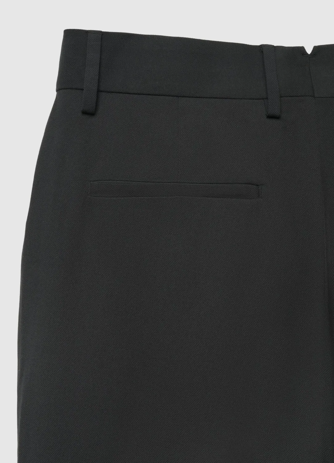 Calliope straight vita alta pantalon piqué homme