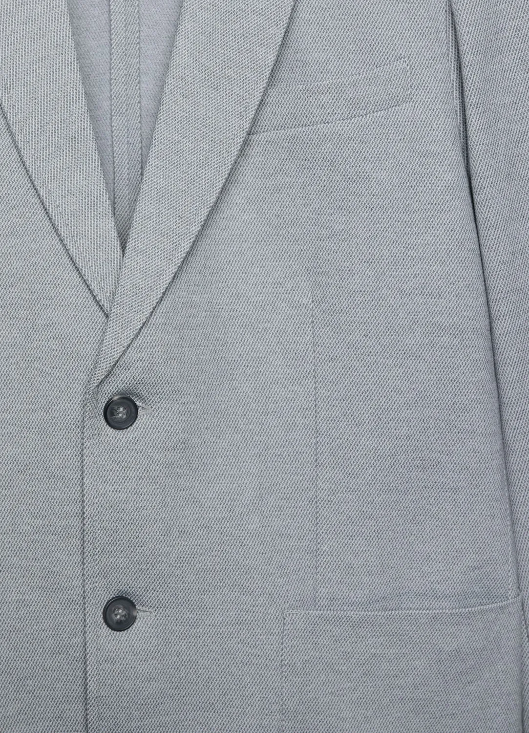 Calliope Piquet 2 boutons veste homme tailleur unie