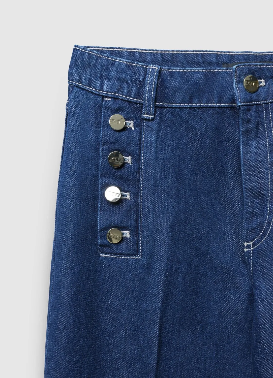 Calliope jean palazzo femme 42 boutons