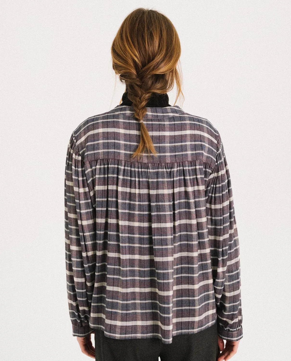 Tinsels Candide blouse friday carreaux fluide