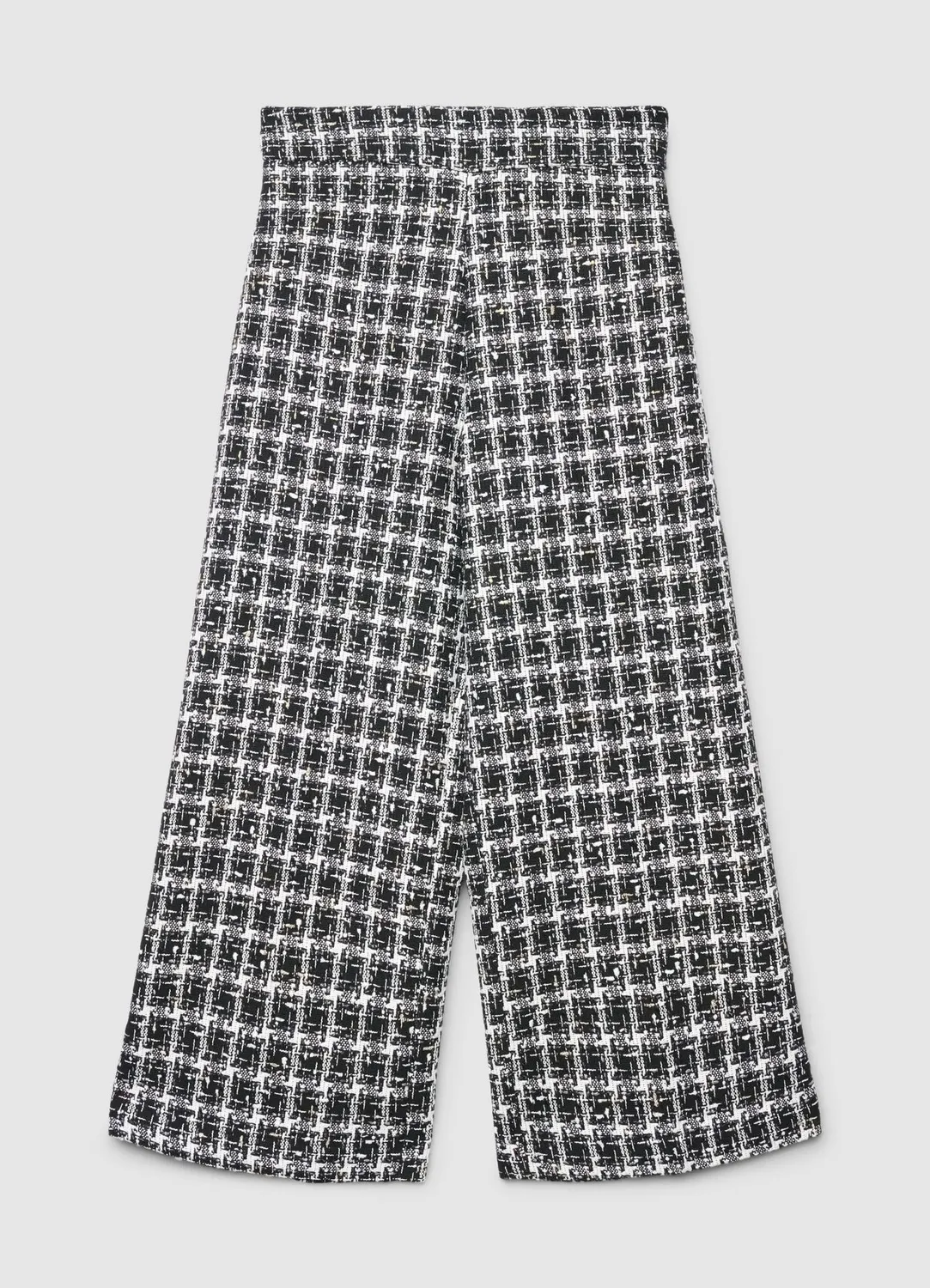 Calliope pantalon palazzo court femme tweed