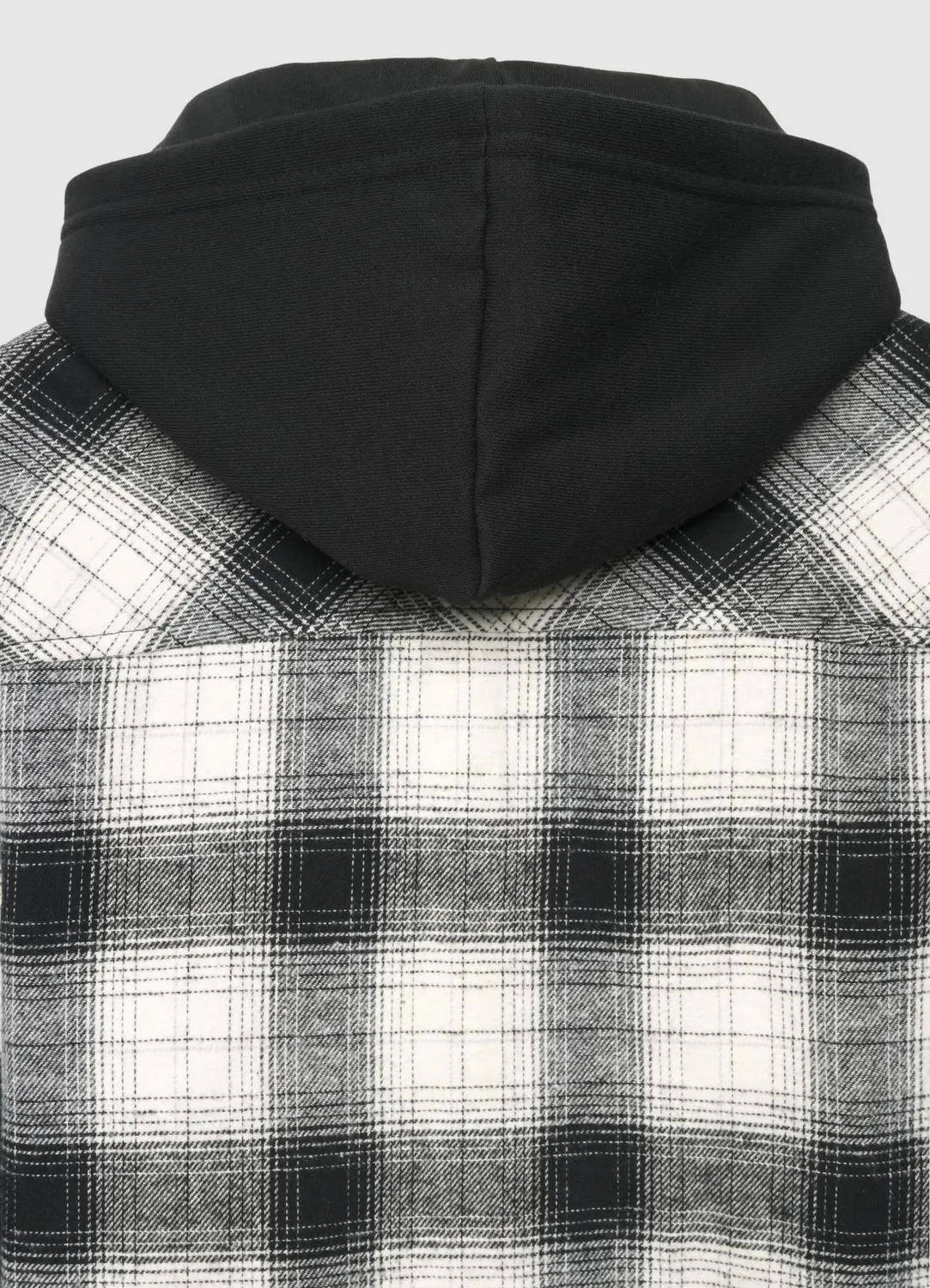 Calliope chemise carreaux garçon capuche manches longues