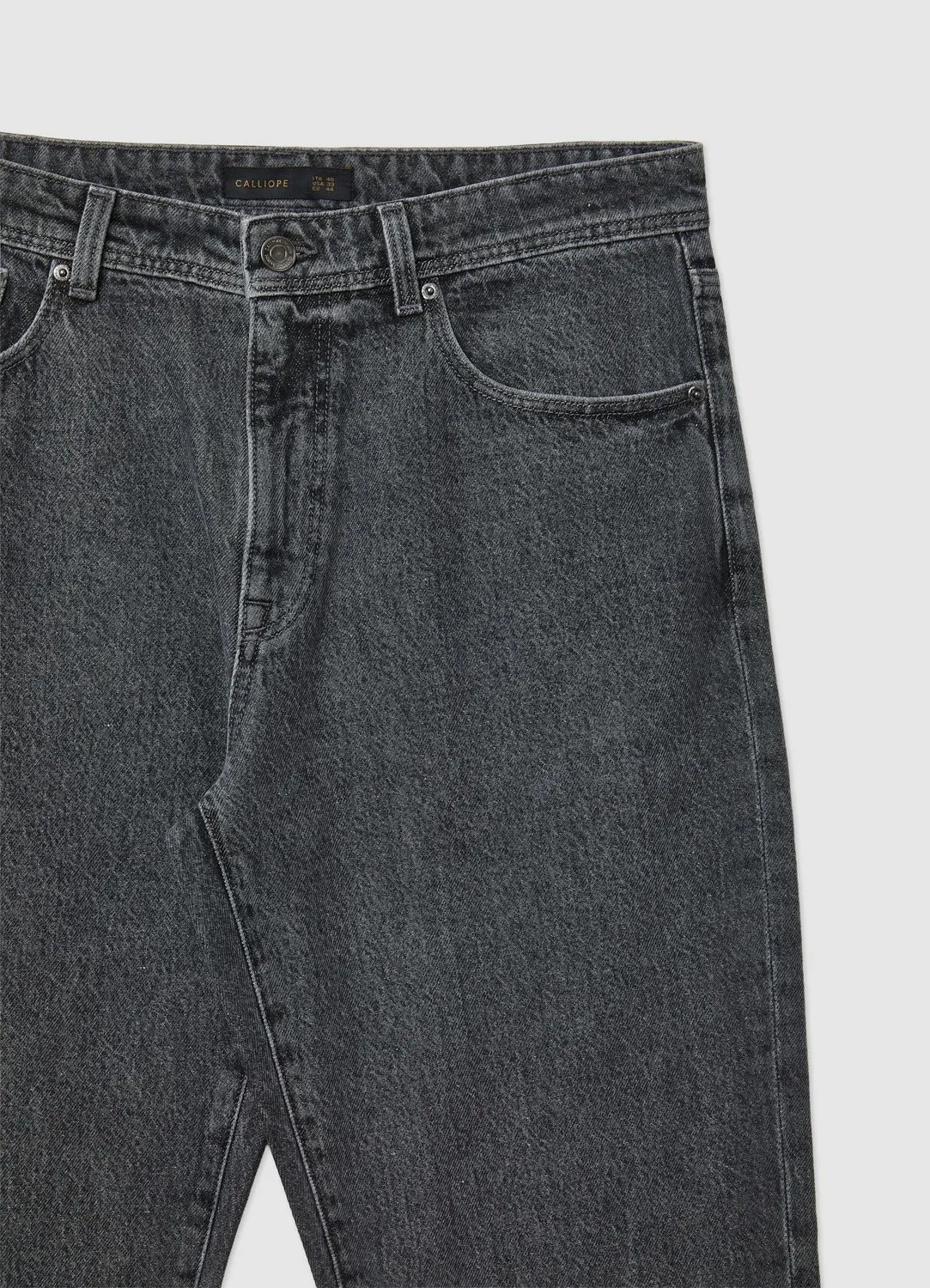 Calliope jean homme droit regular 5 poches uni