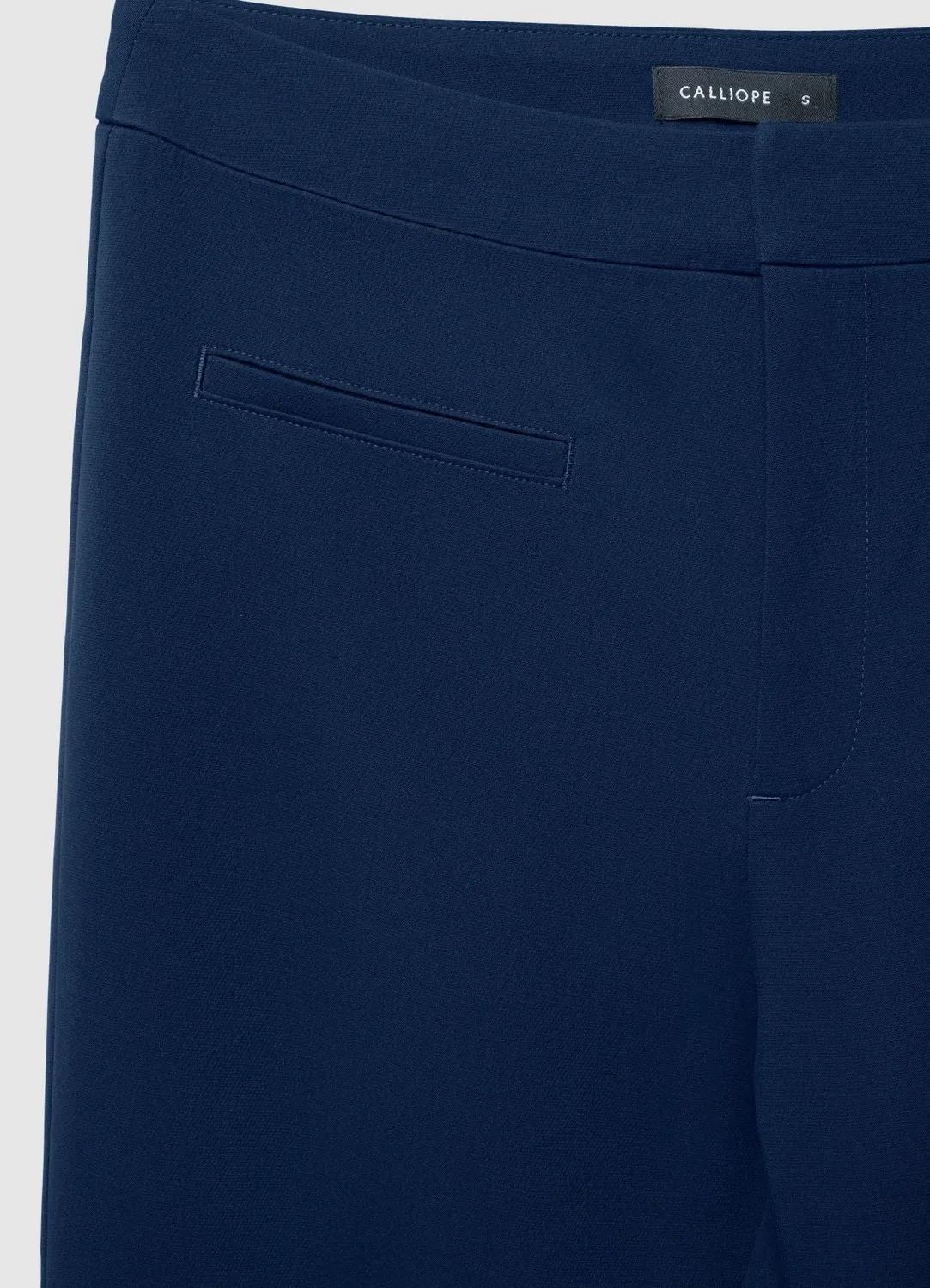 Calliope pantalon flare femme mini évasé taille haute