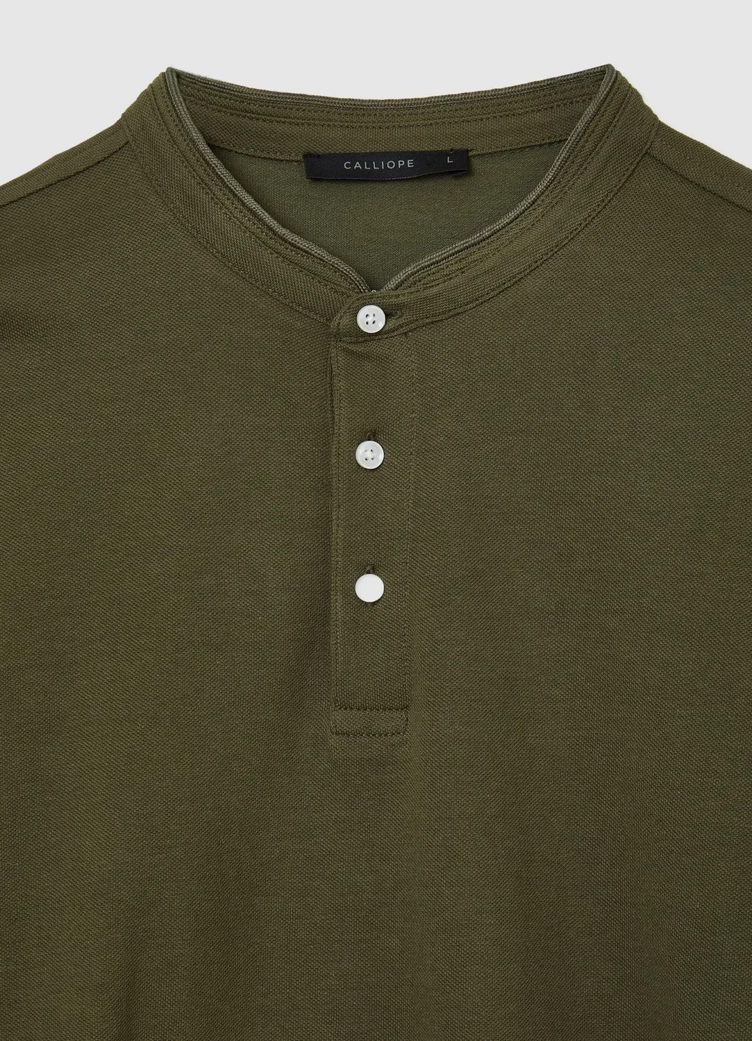 Calliope T-shirt coréen homme uni coton