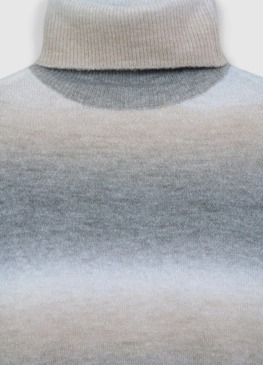Calliope Pull col roulé dégradé femme taille S