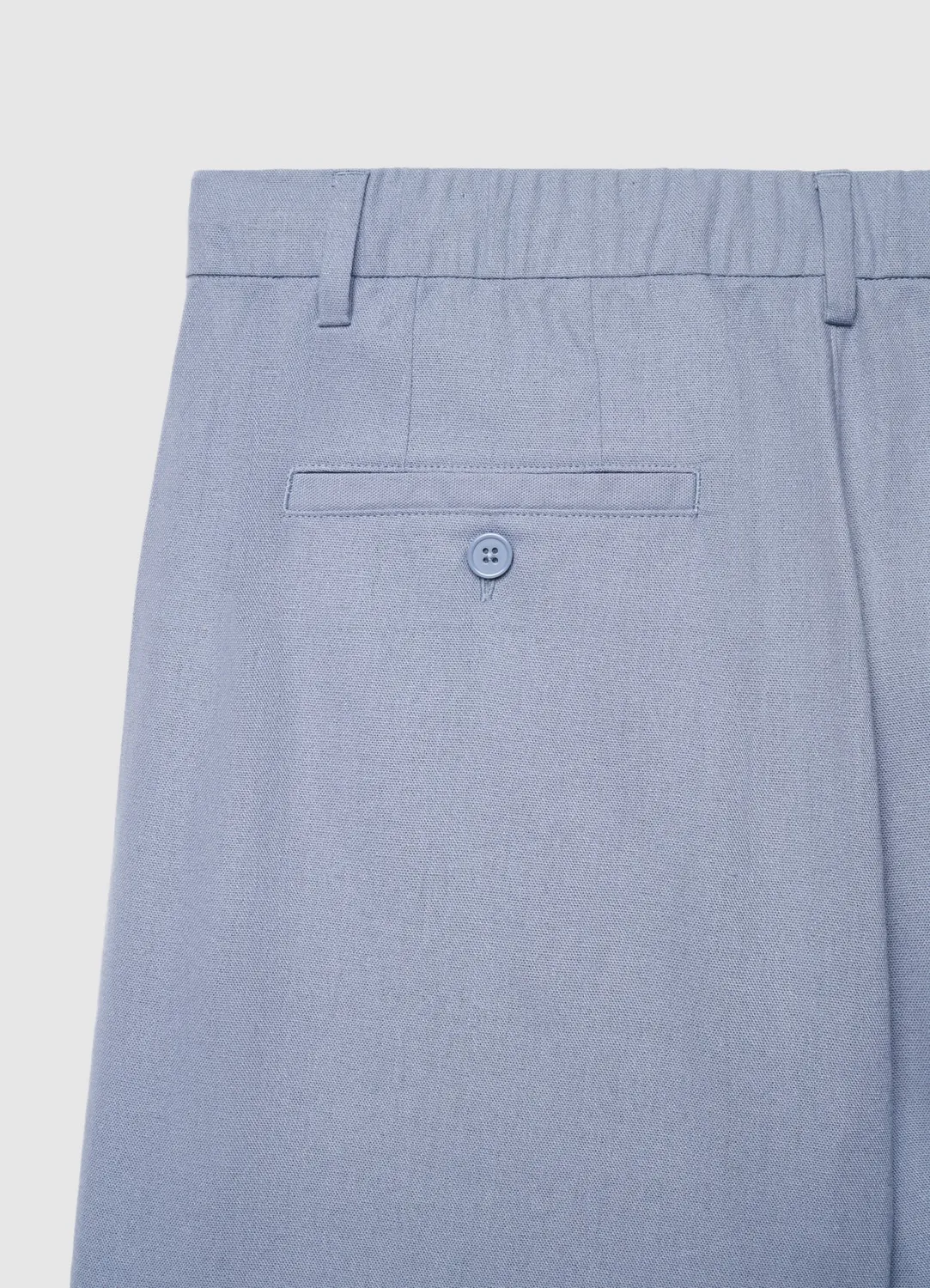 Calliope short jogger lin homme uni taille élastique
