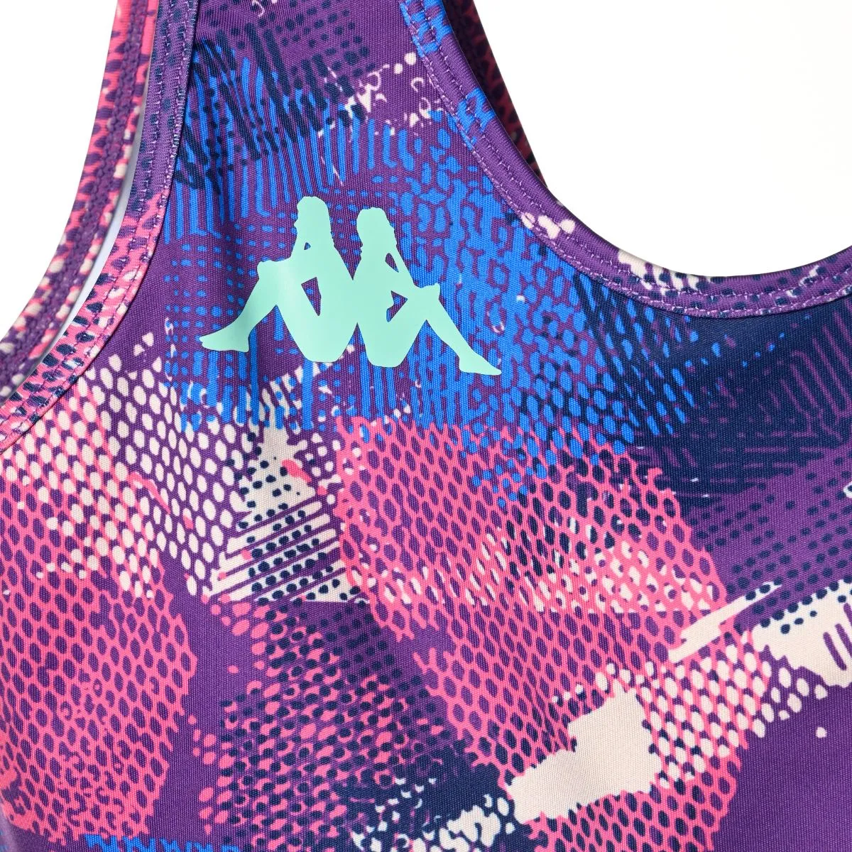 Robe di Kappa Kombat Erma brassière violet femme maintien léger