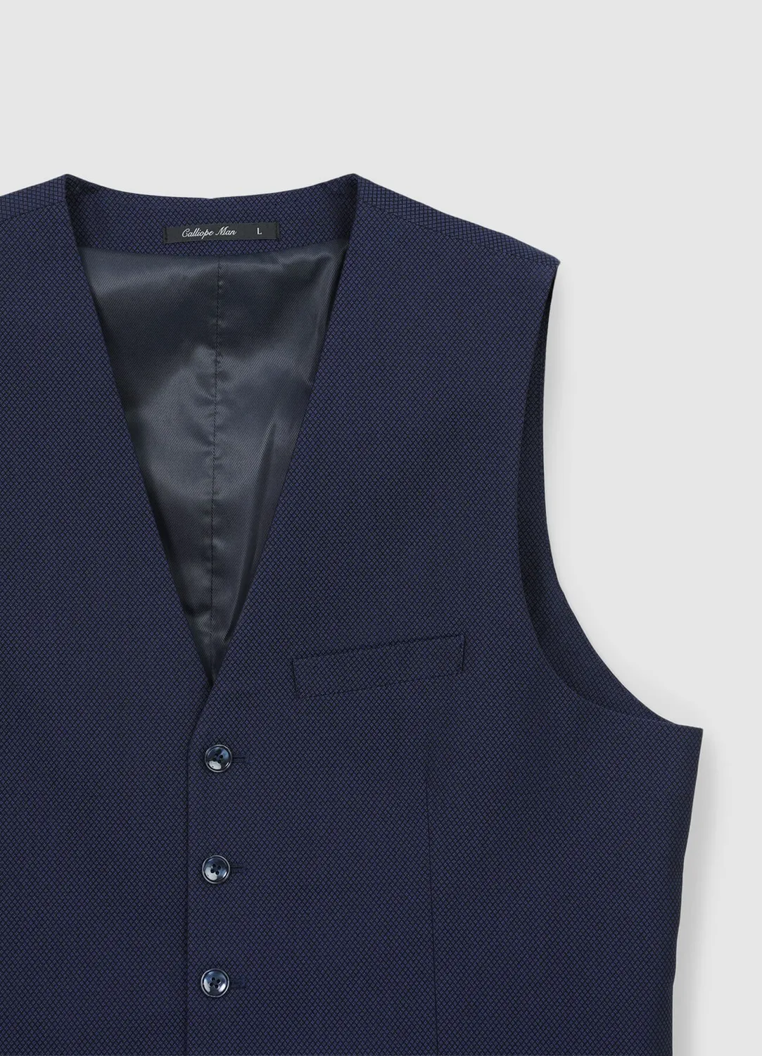 Calliope gilet costume homme boutonné