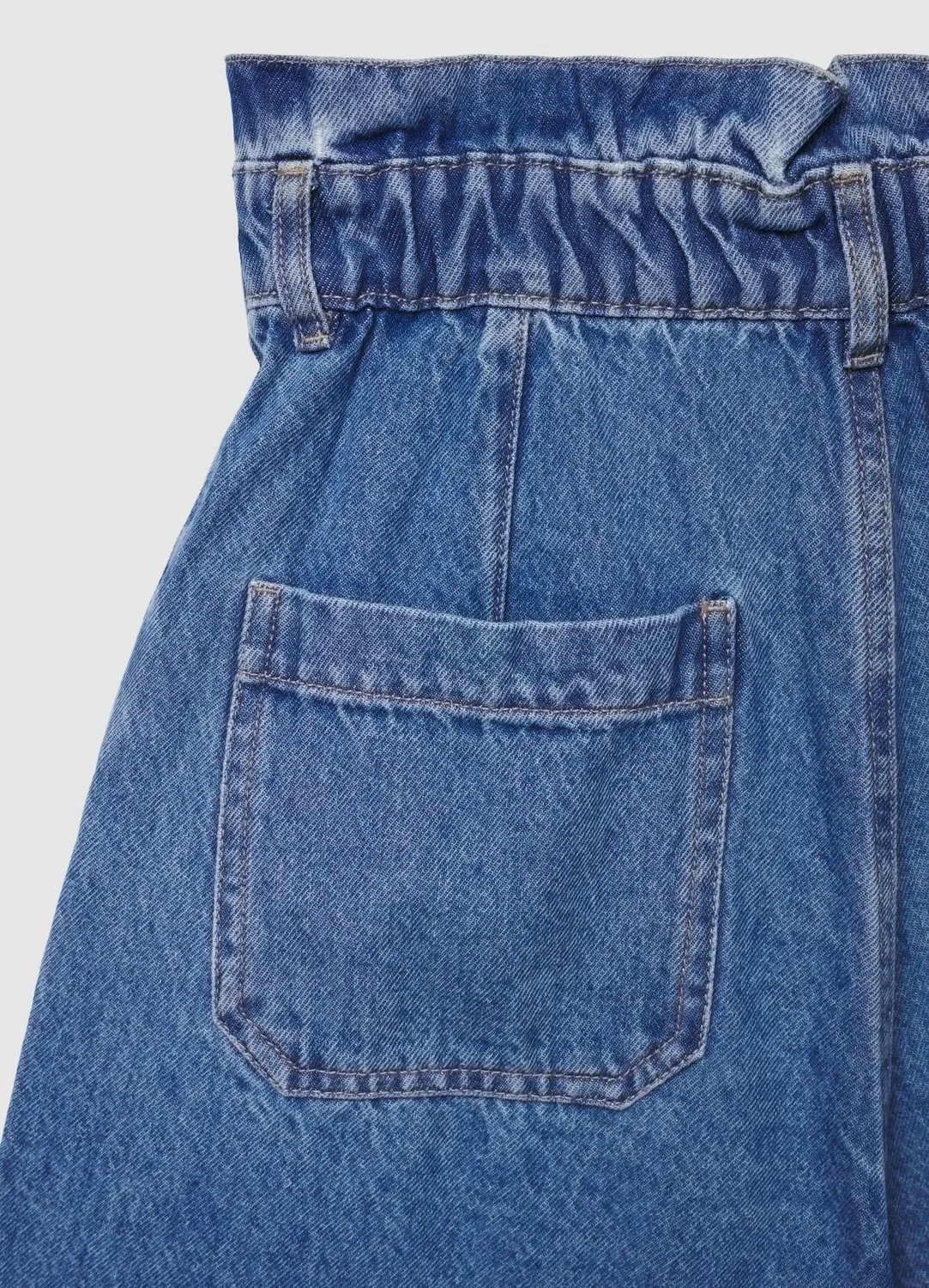 Calliope Shorts Jeans Paper Bag short femme taille haute