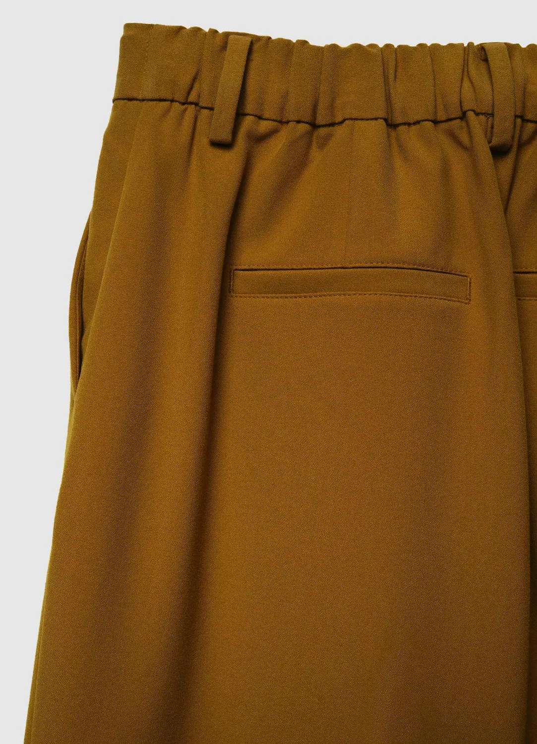 Calliope Pantalon pinces taille haute pantalon droit femme