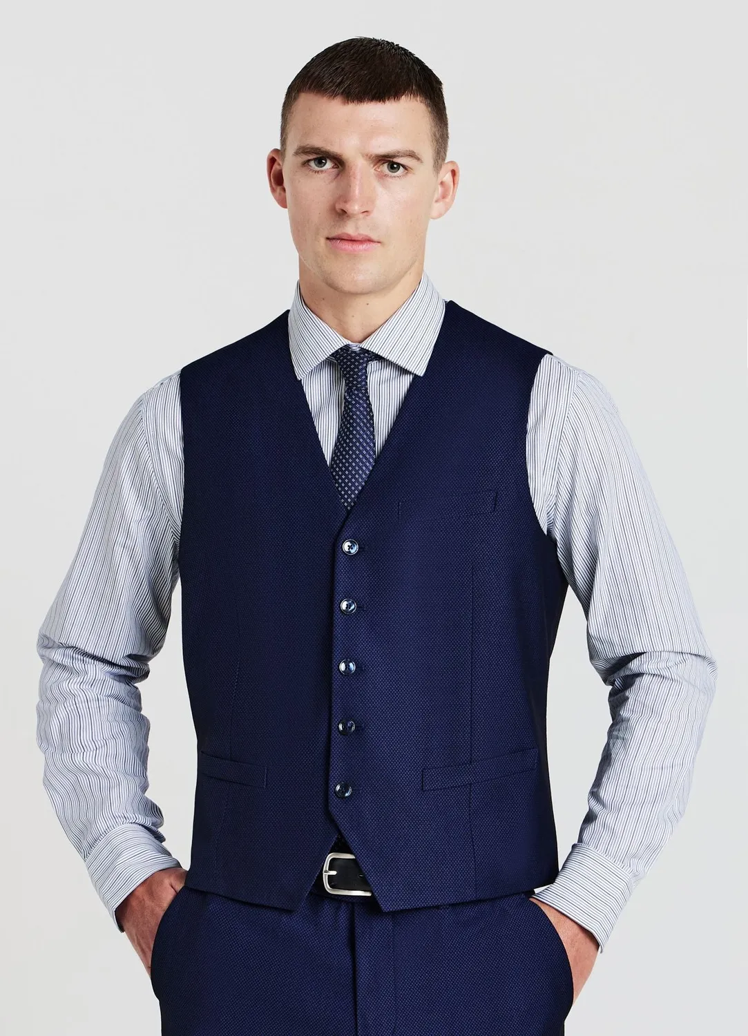 Calliope gilet costume homme boutonné