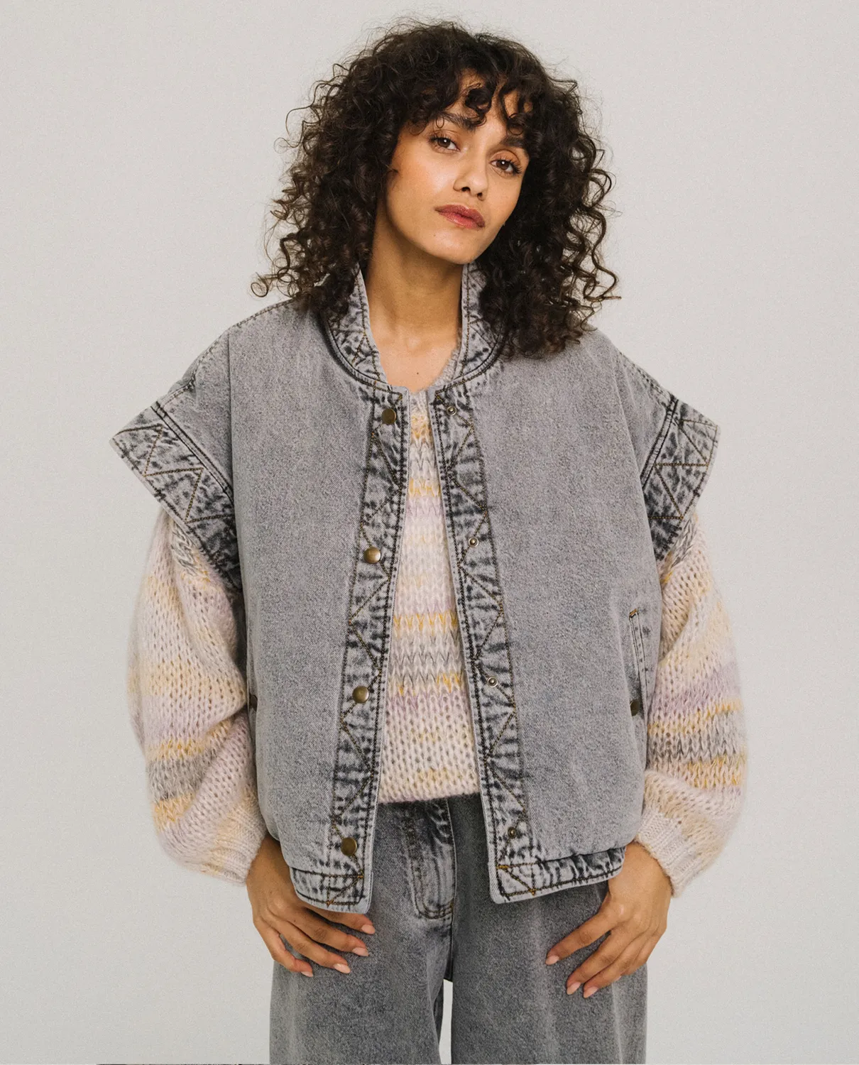 Tinsels Funky veste denim moovie