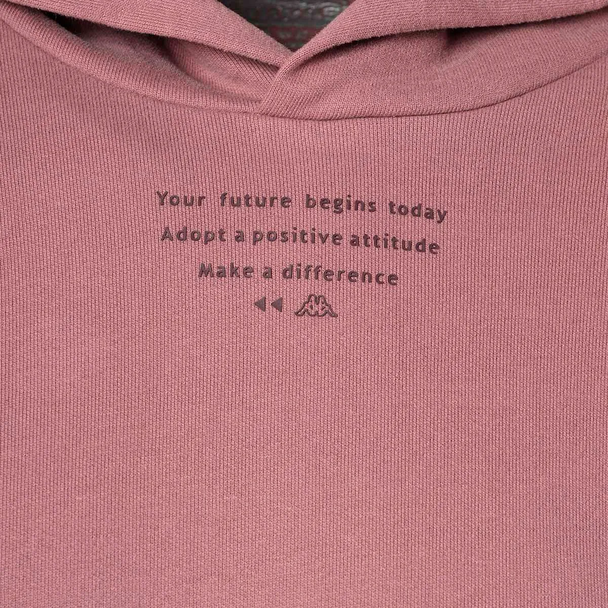 Kappa Faetano hoodie homme rose 100% coton