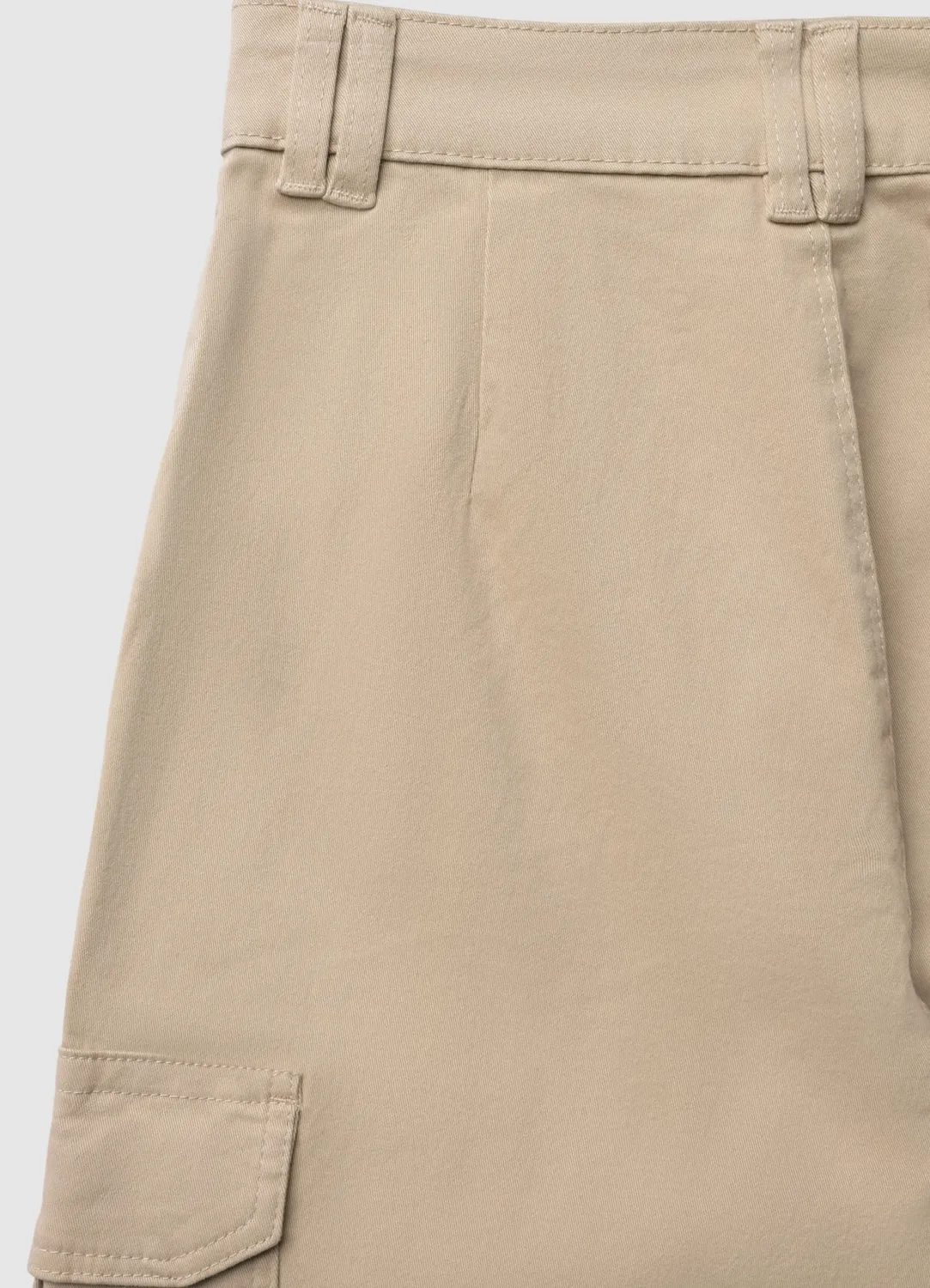 Calliope Pantalon Cargo Coton Femme Poches à Rabat