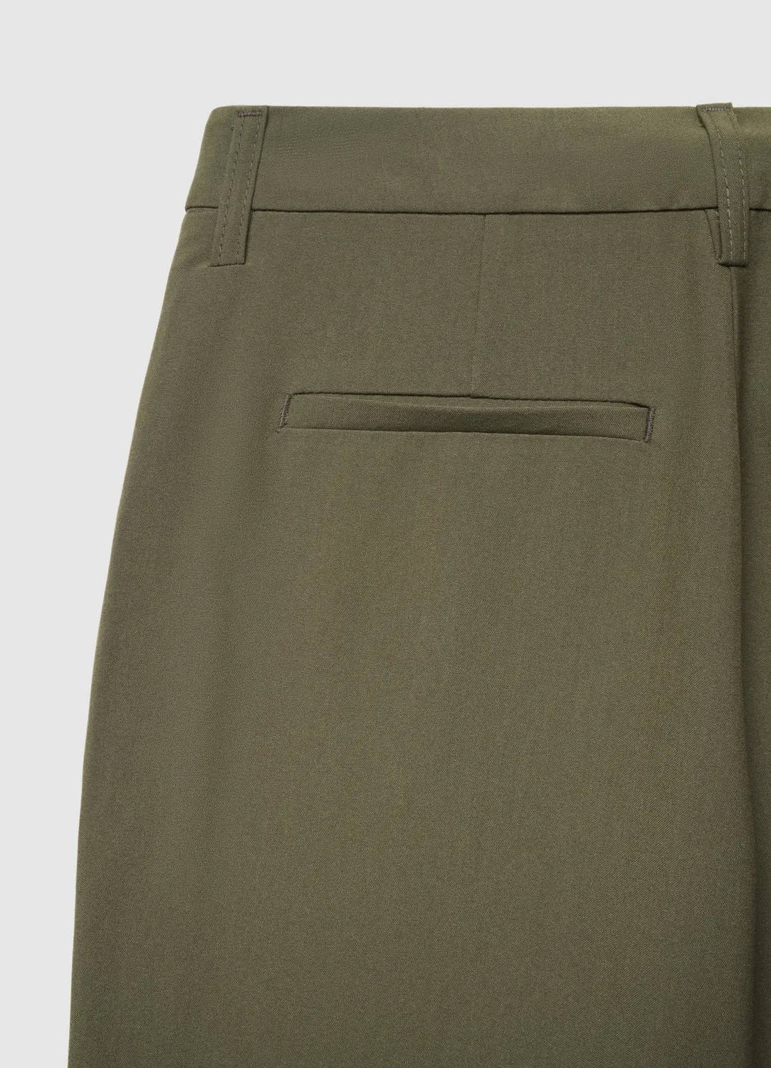 Calliope Pantalon palazzo femme taille haute uni