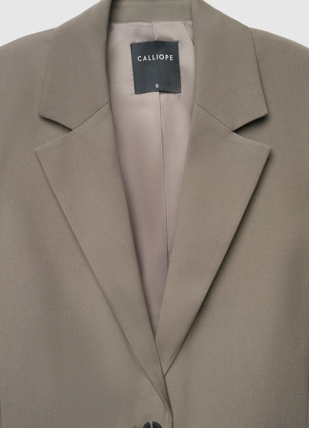 Calliope blazer monopetto regular femme uni