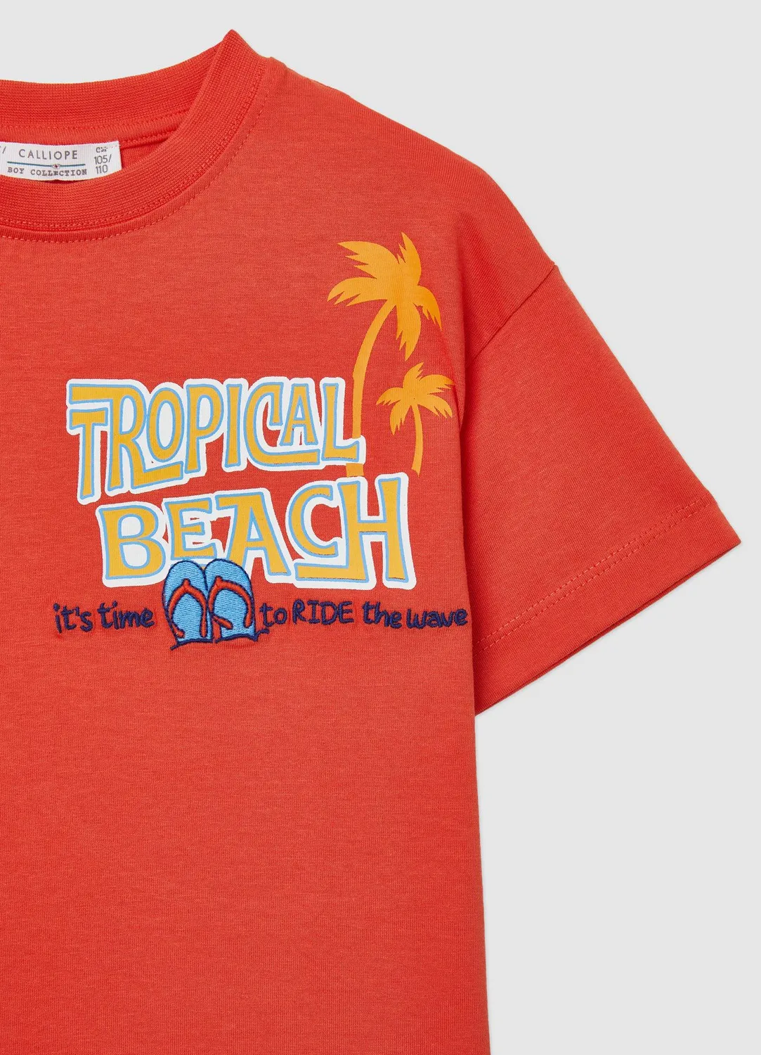Calliope t-shirt over surf garçon manches courtes