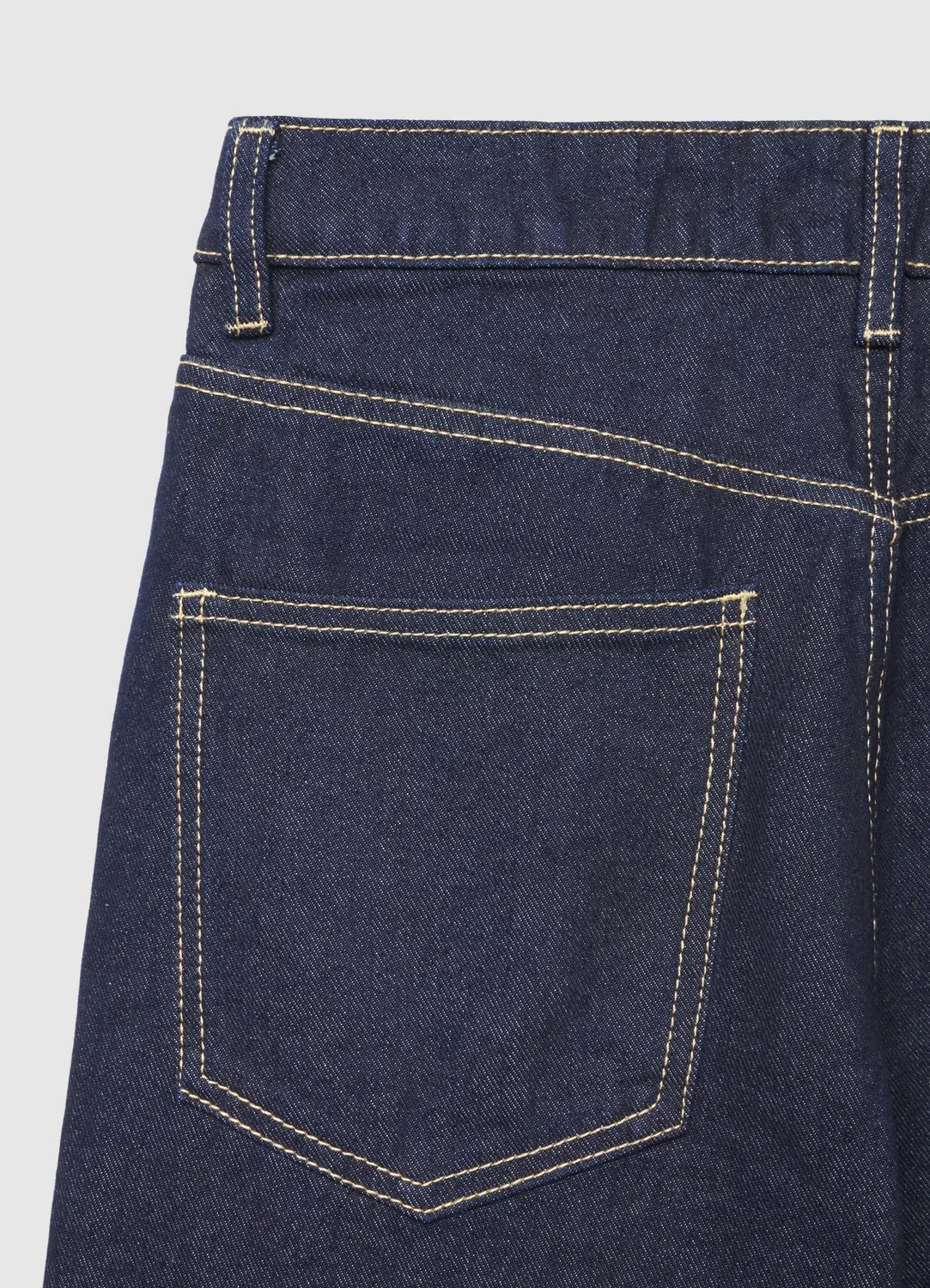 Calliope jeans wide leg taille haute femme coton