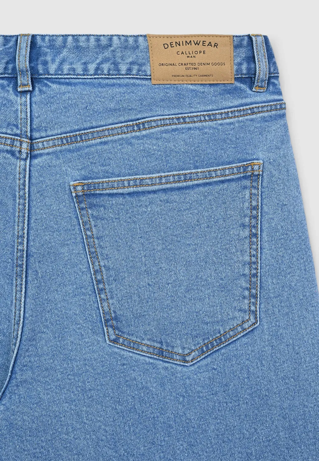Calliope jean slim fit homme 5 poches bouton