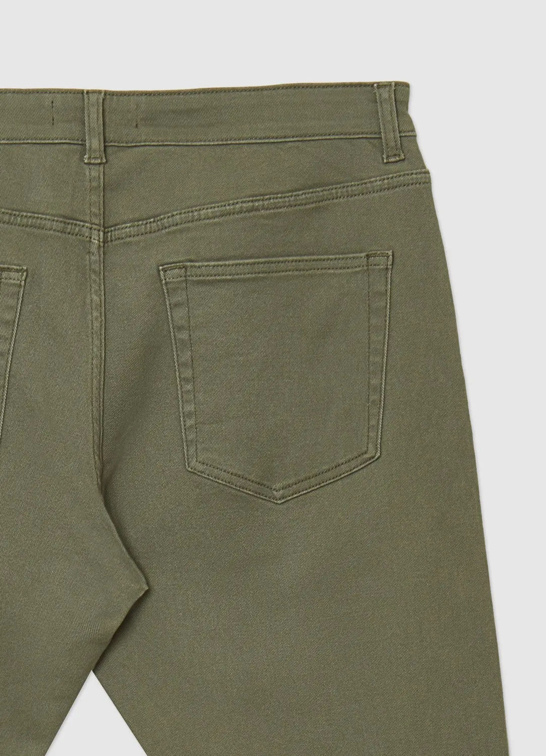 Calliope pantalon cropped homme coton uni