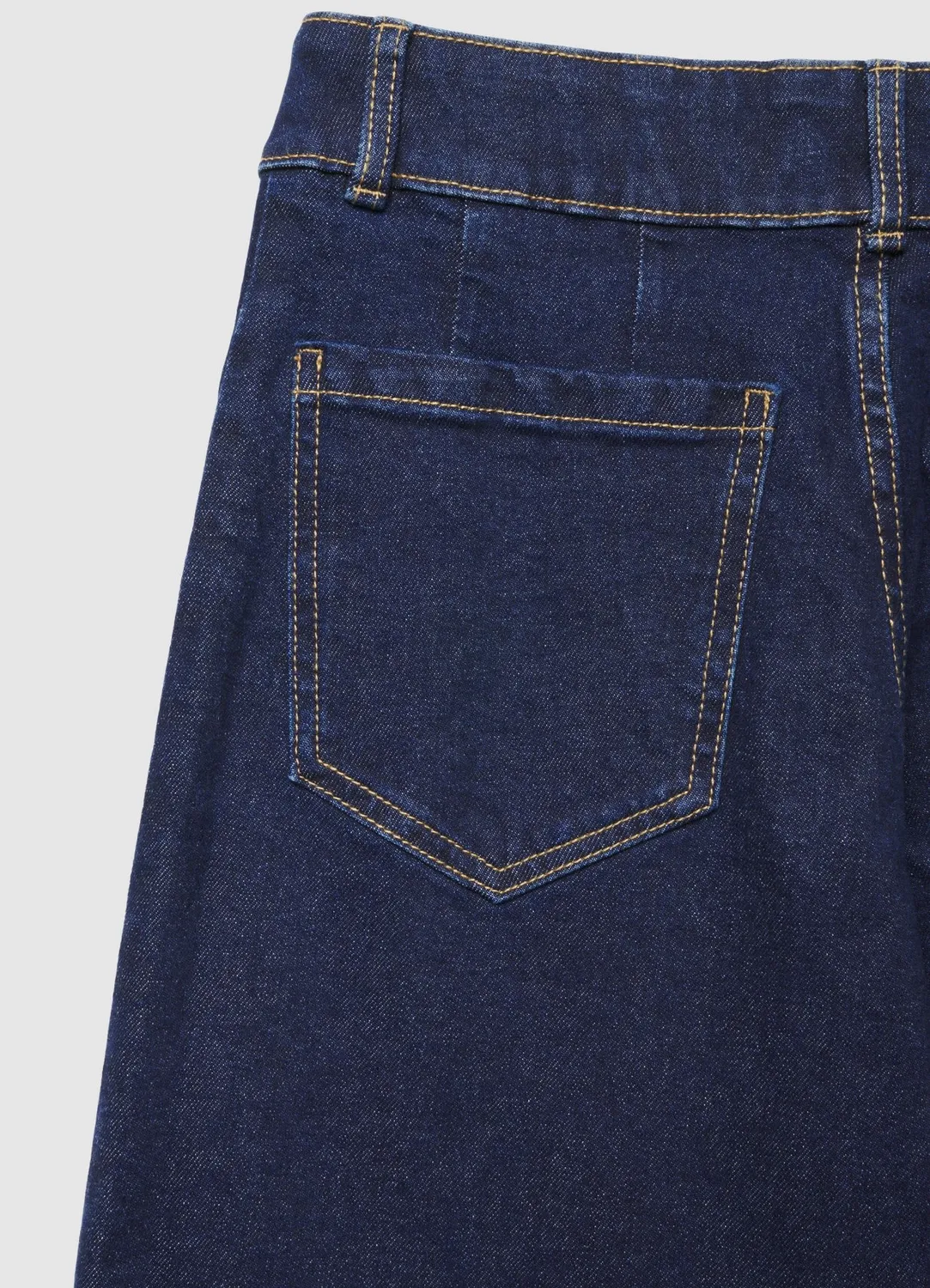 Calliope jean wide leg taille haute bleu