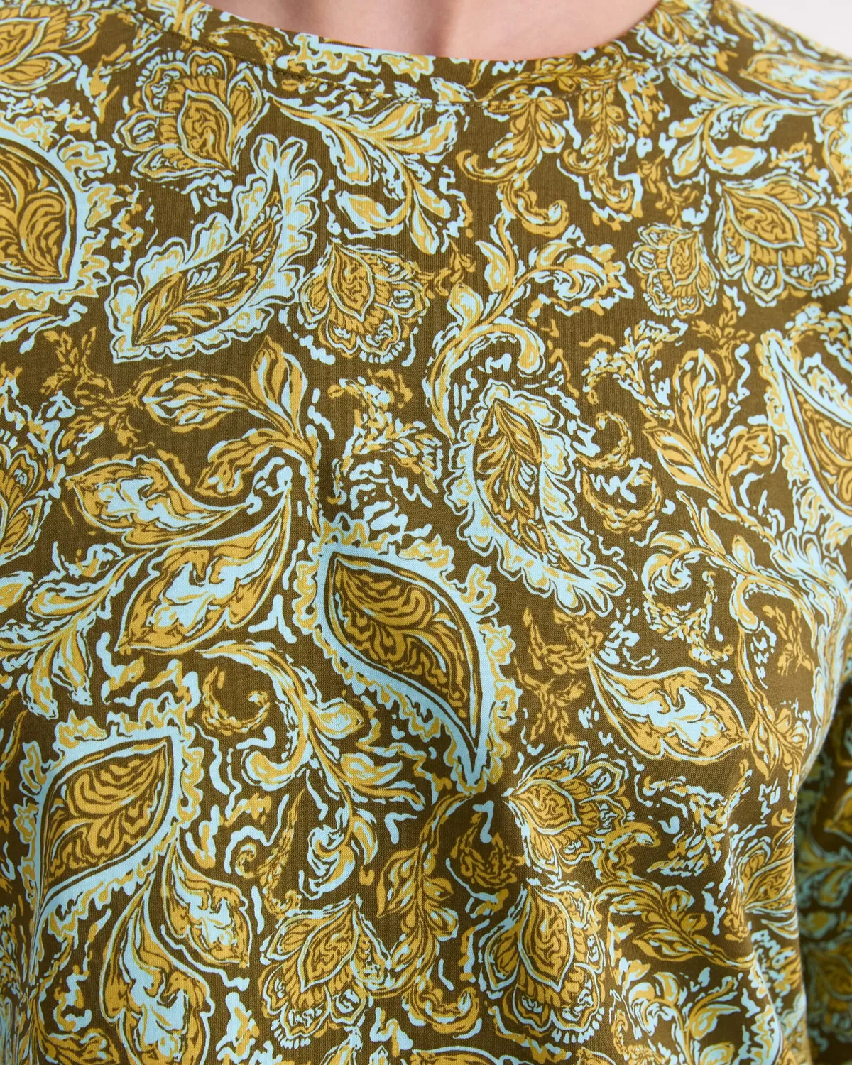 Sportscraft Paisley Mercerised Tee t-shirt coton paisley