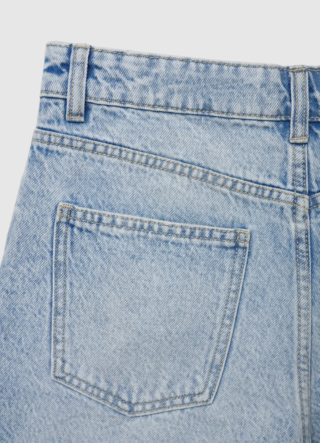 Calliope short mom denim déchiré femme