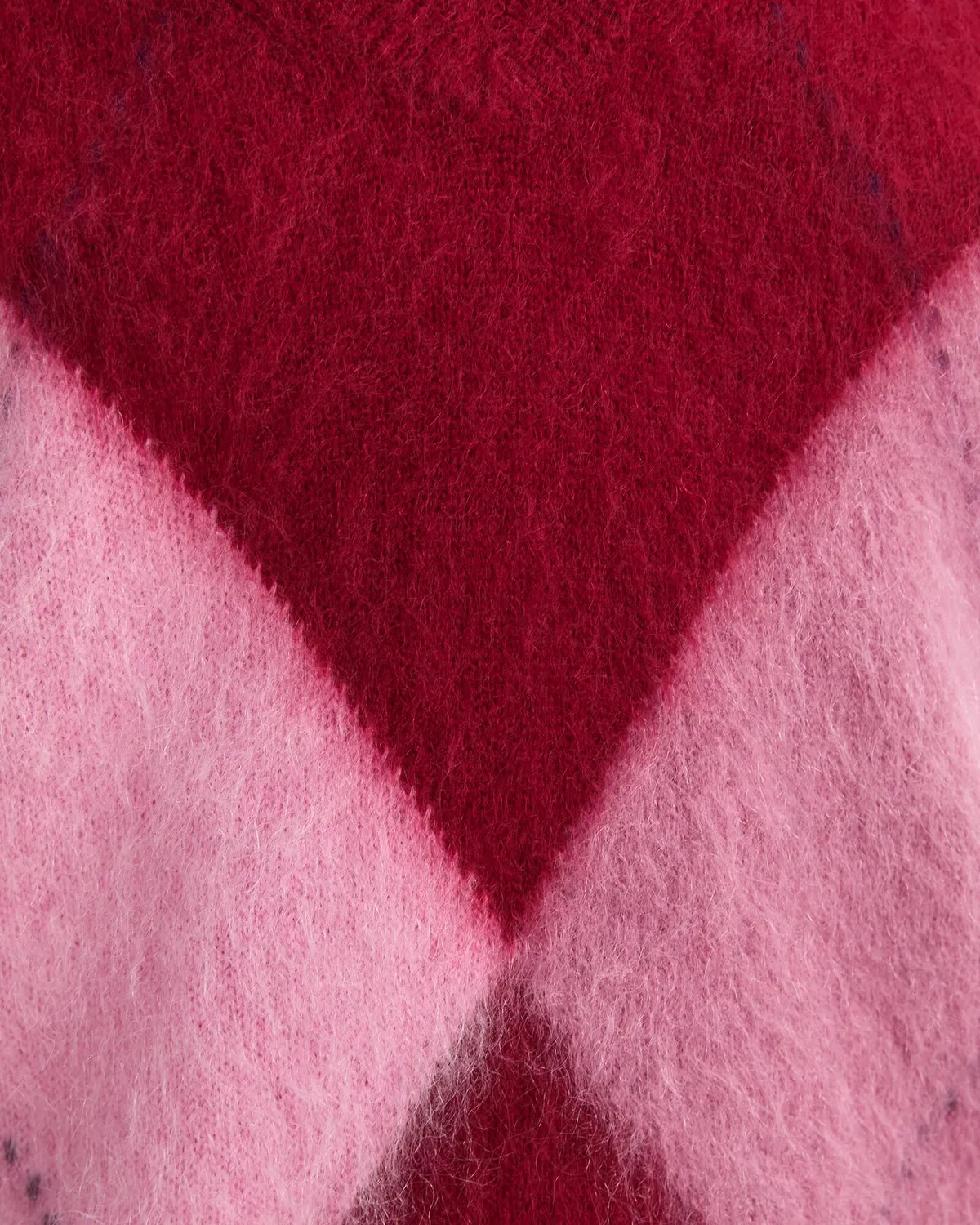 SPORTSCRAFT Tatiana pull mohair argyle col V femme