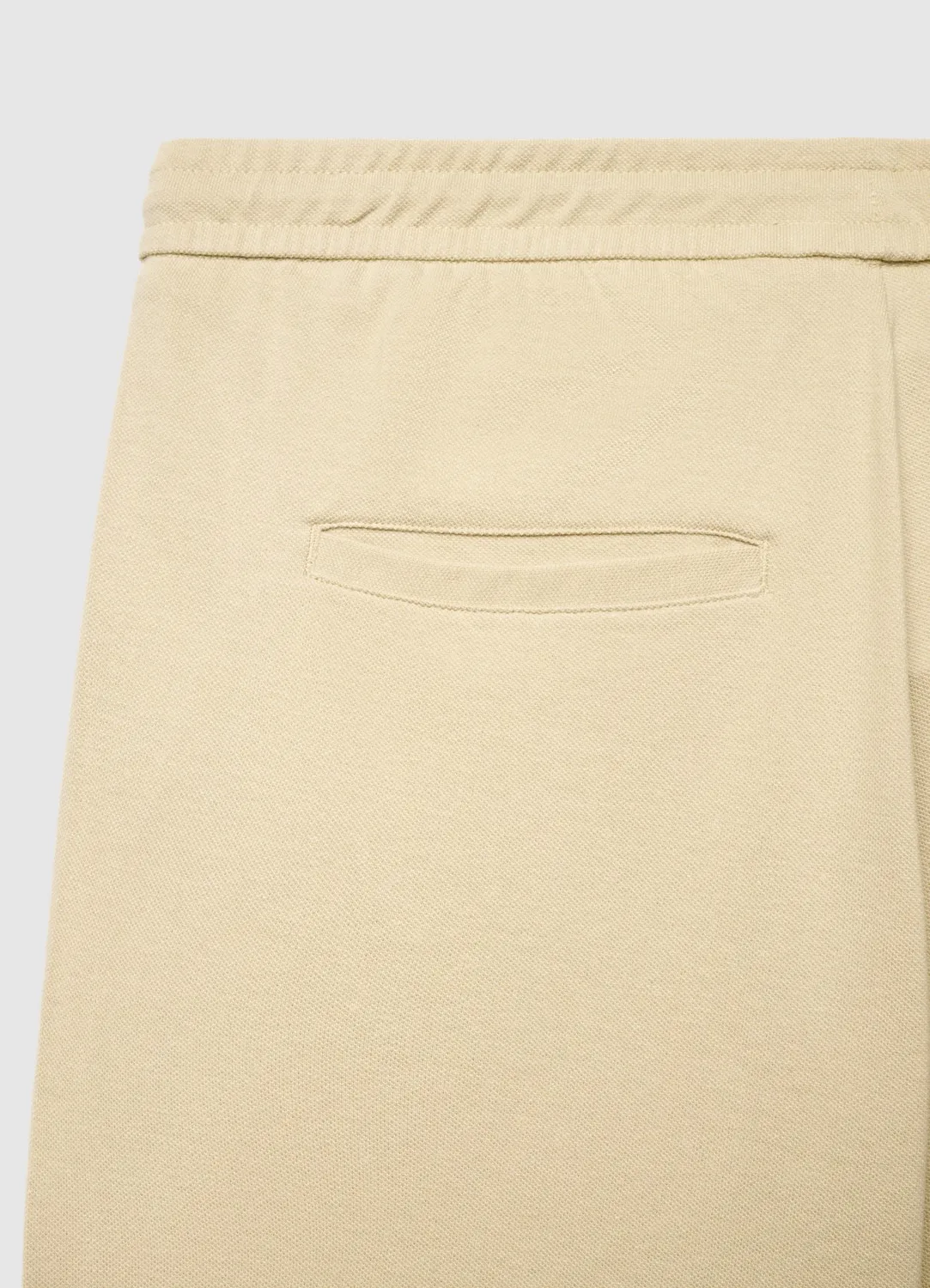 Calliope short sport homme piqué uni cordon S