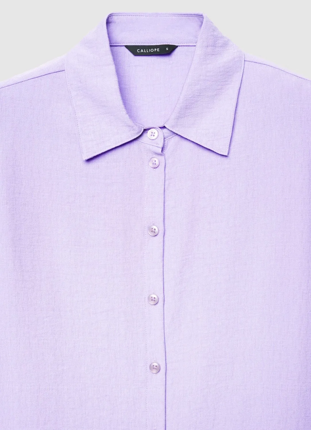 Calliope chemise femme XS manches ballon unie