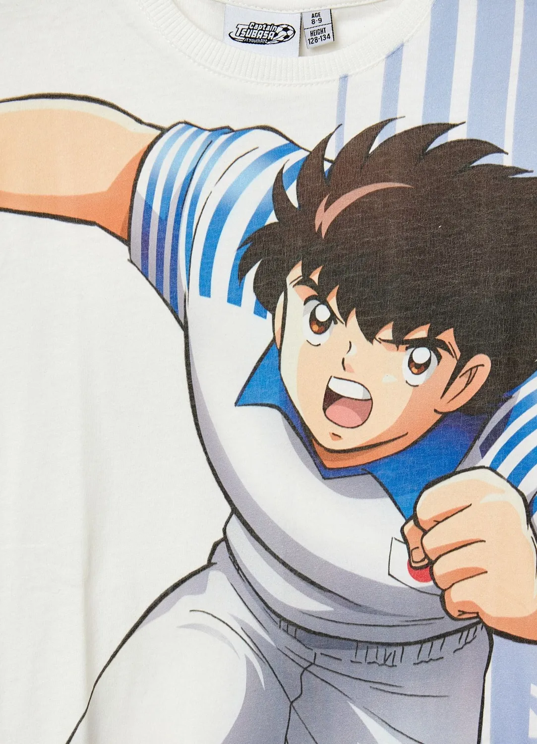 Calliope t-shirt Captain Tsubasa garçon manches longues coton