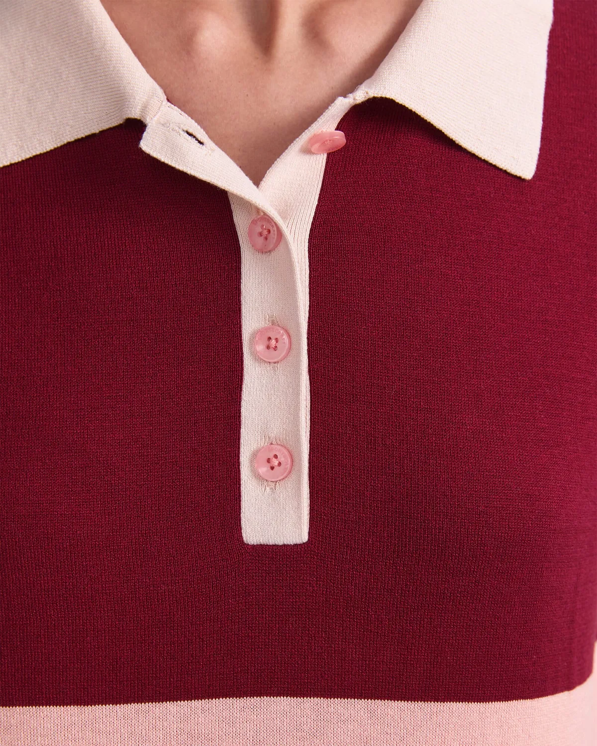 Sportscraft Alphine polo femme coton soie maille