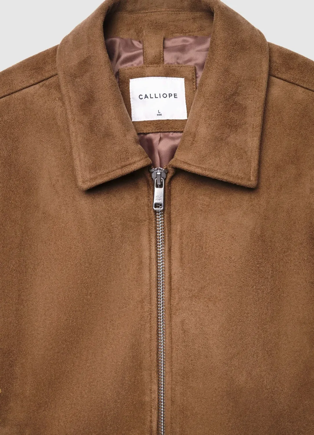 Calliope Giubbino Zip Colletto blouson homme uni