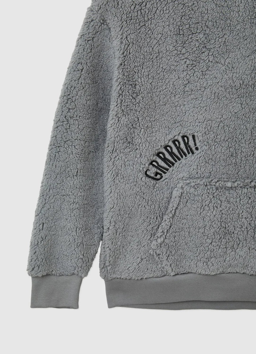 Calliope sweat capuche loup garçon fourrure