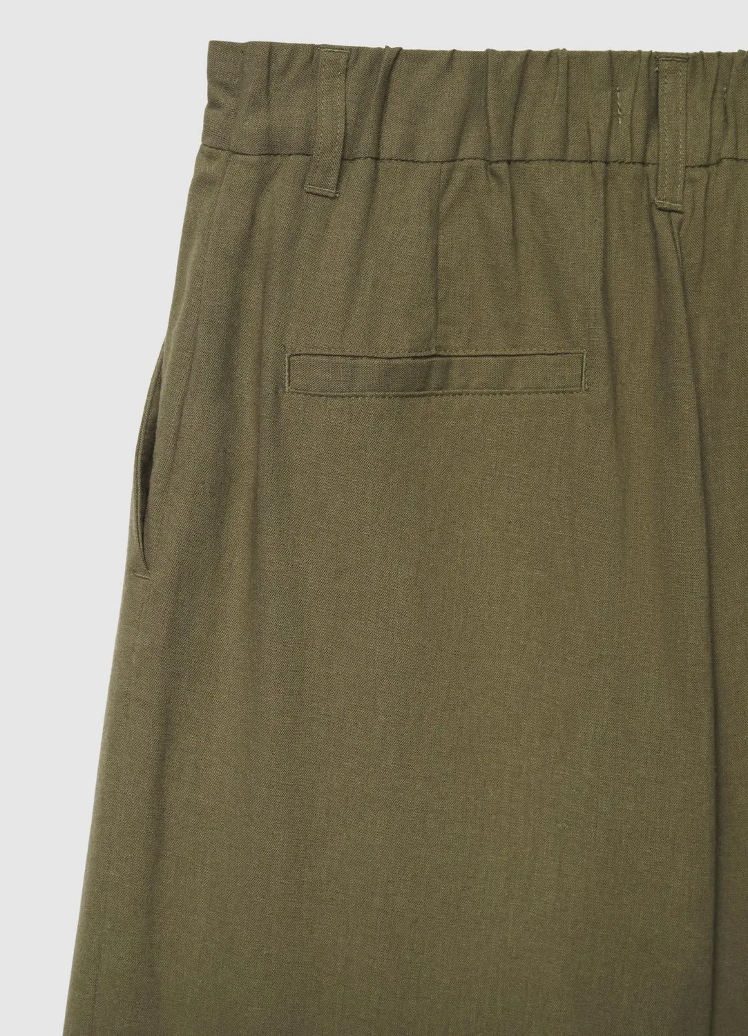 Calliope pantalon palazzo taille haute large
