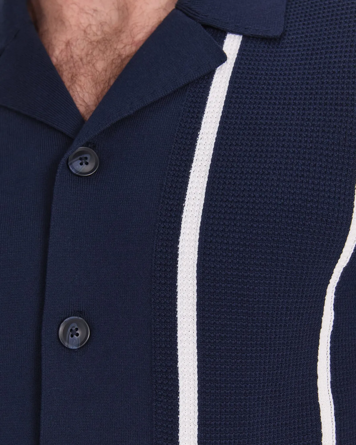 Sportscraft Marc chemise maille coton homme rayée