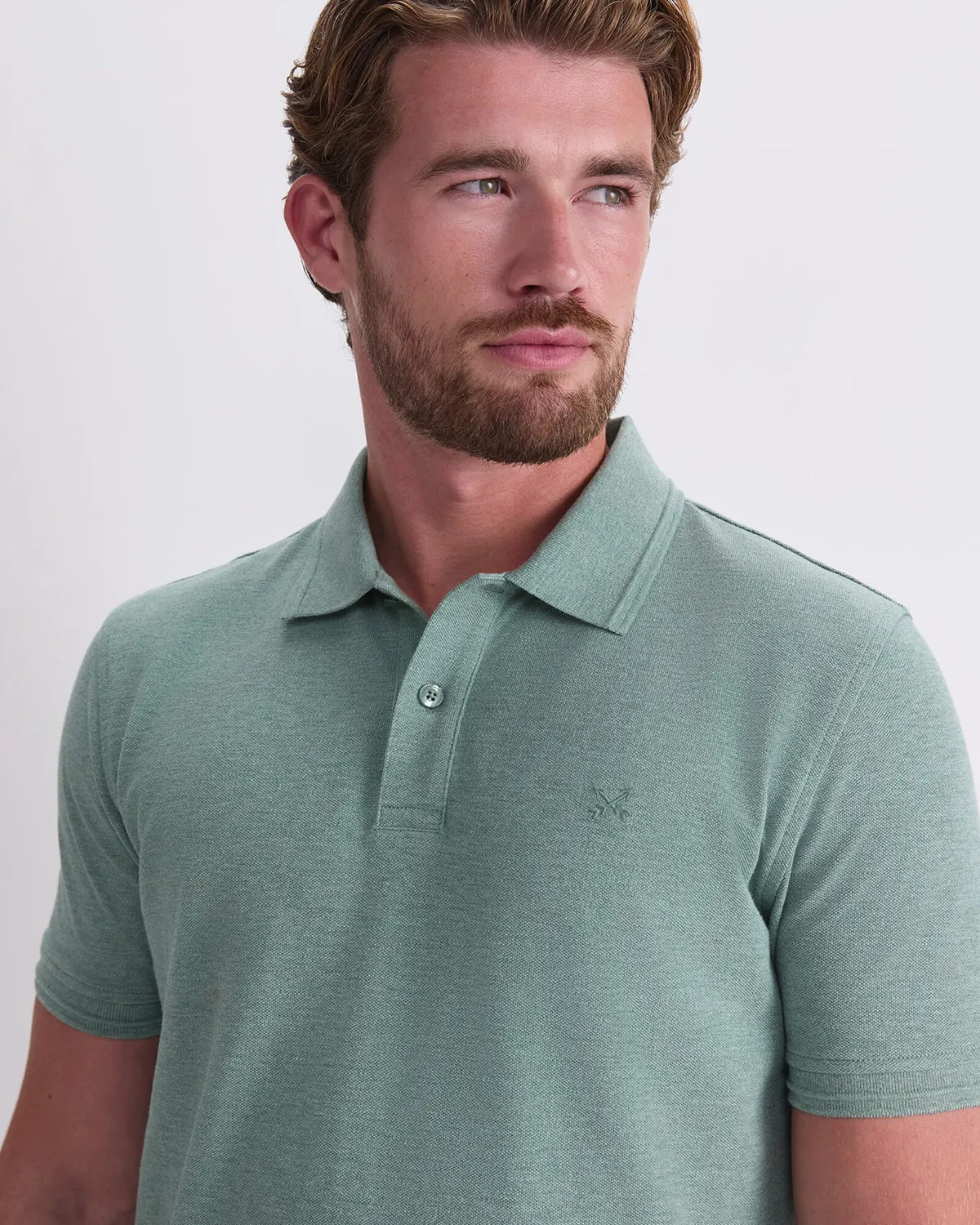 Sportscraft SC Melange Pique polo homme coton