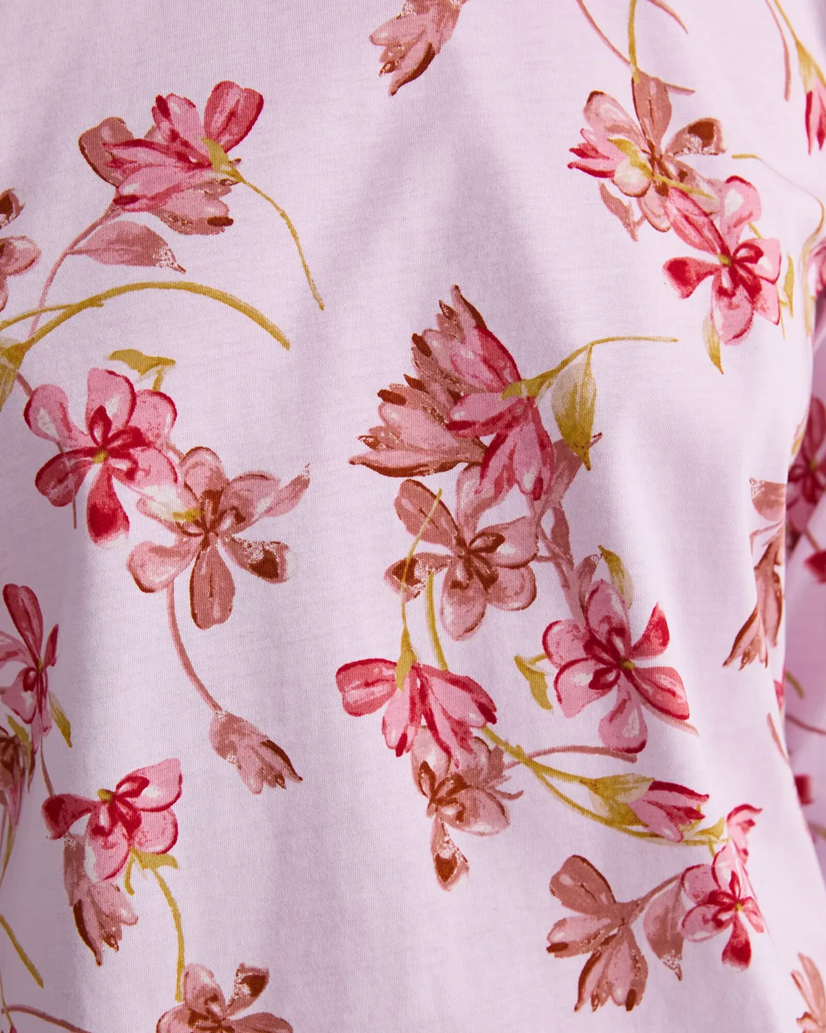 SPORTSCRAFT Floral 120986 tee coton mercerisé femme