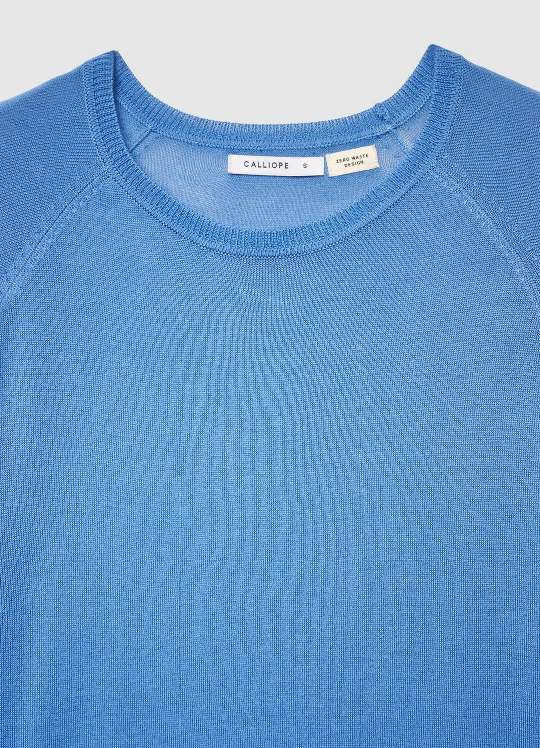 Calliope Pull col rond femme manches raglan uni droit