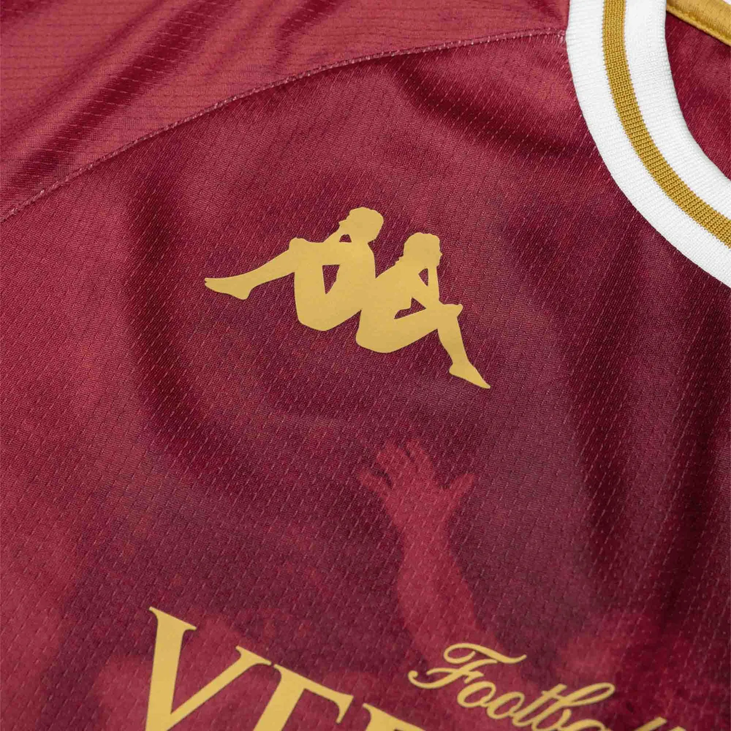 Robe di Kappa Kombat Third Versailles maillot rouge ML