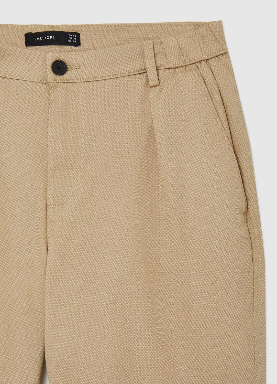 Calliope pantalon chino homme coton uni