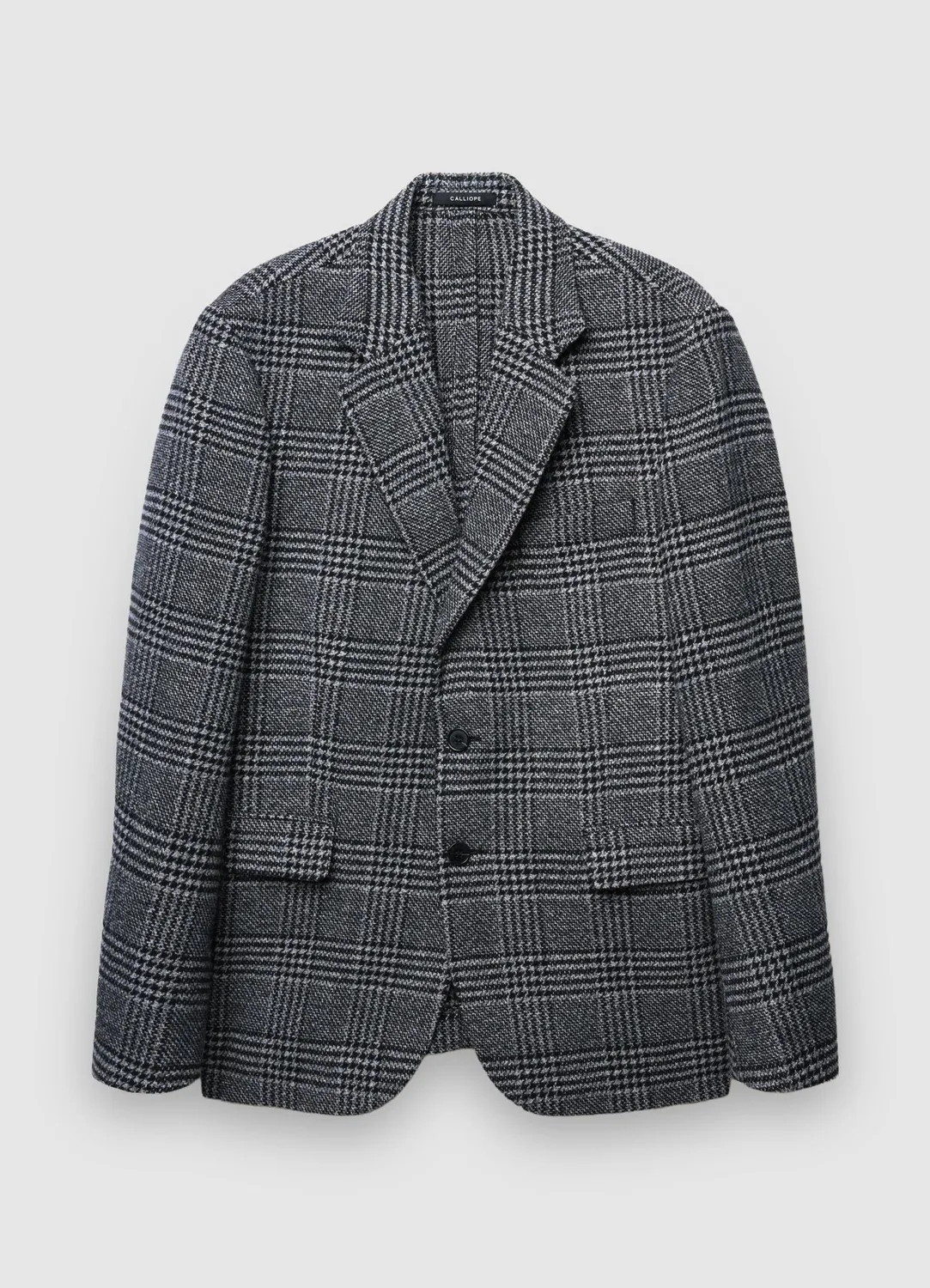 Calliope veste homme à carreaux deux boutons taille L