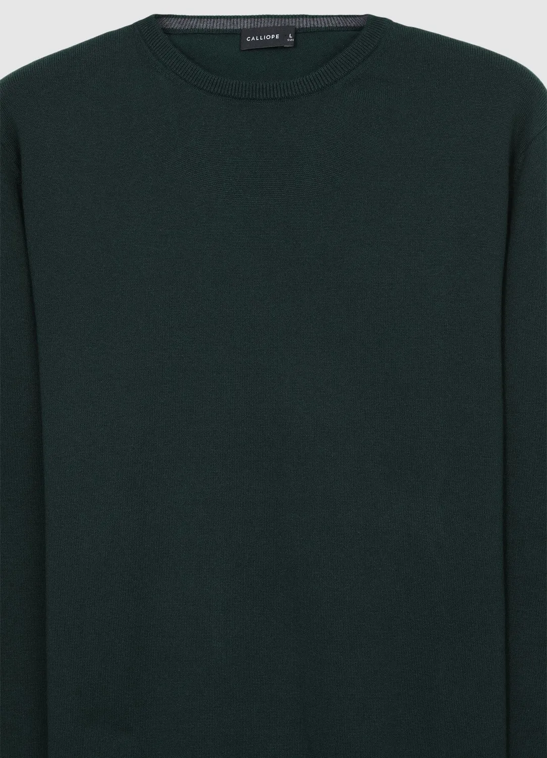 Calliope pull profils contraste homme col rond