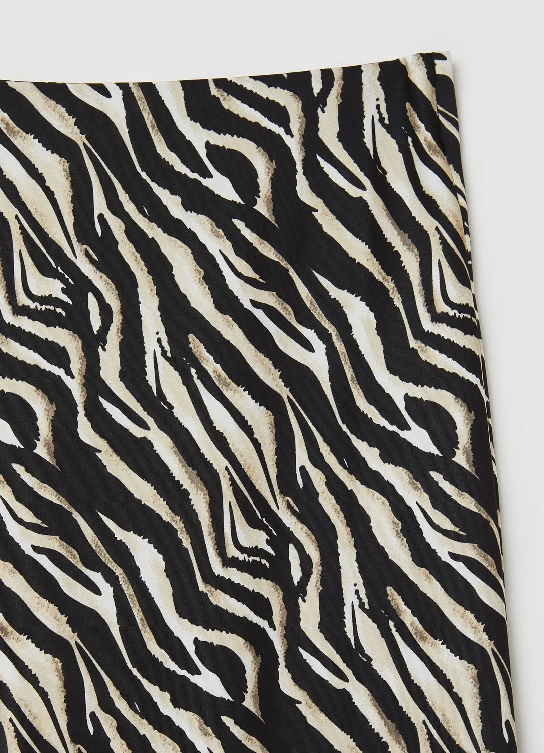 Calliope jupe midi femme satin animalier