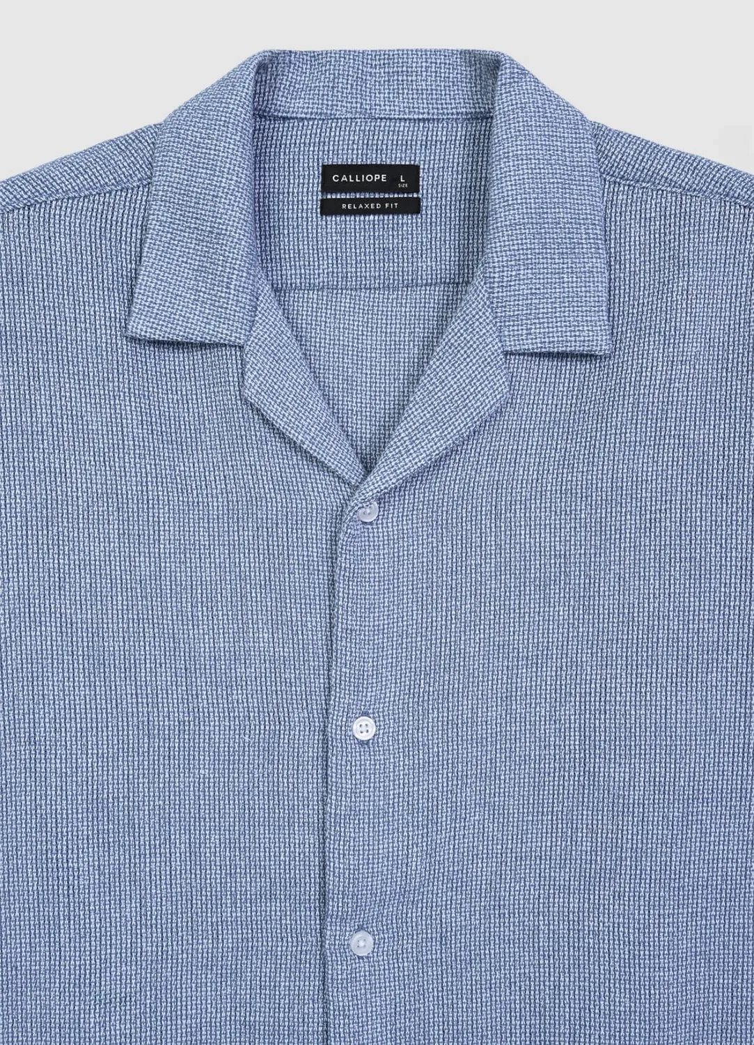 Calliope bowling chemise homme coton manches courtes